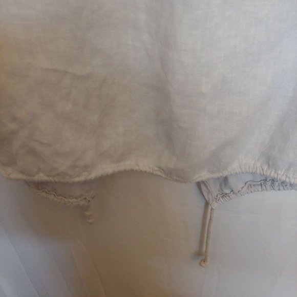 Tempo Paris made in Paris Italy. Linen waterfall lagonlook kimono Size small - Picture 16 of 16